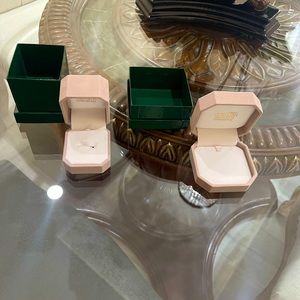 Set of 2 Jewelery containers with boxes